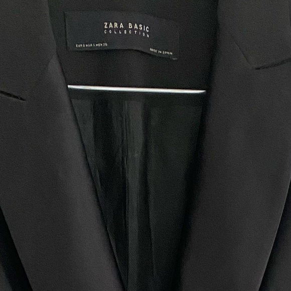 zara black Sleevless Blazer - Picture 3 of 3